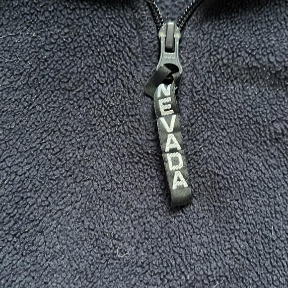 Vintage Nevada Jeanswear Fleece / Medium / Quarter Zip Pullover - Picture 3 of 8